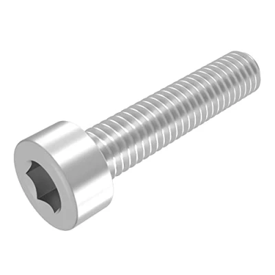 Afbeelding van SECCARO Cilinderschroef M8 x 35 mm, roestvrij staal V2A VA A2, DIN 912 / ISO 4762, binnenzeskant, volledige schroefdraad, 20 stuks