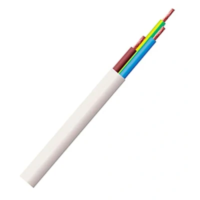 Afbeelding van Bulk Hardware BH01455 0,75 mm ronde 3 aderige kabel 2183Y, 5 meter wit