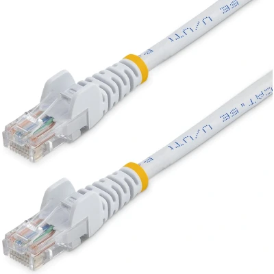 Afbeelding van Startech 45PAT1MWH Netwerkkabel RJ45 1 m Wit