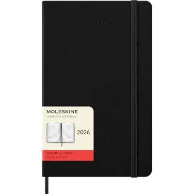 Afbeelding van Moleskine 12 Maanden Agenda 2026 Dagelijks Large Harde Kaft Zwart