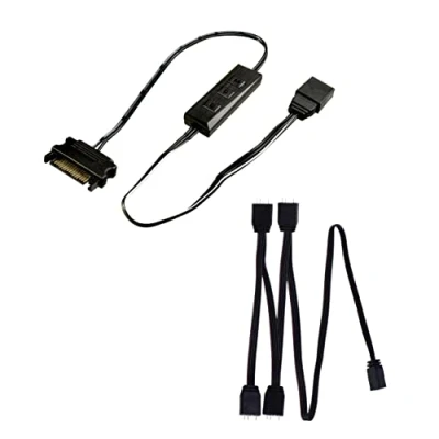 Afbeelding van Xilence LQZ.ARGB Set Kabel, Minikabel ARGB Besturing voor LED PC Componenten, Modding verlichting