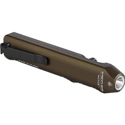 Afbeelding van Streamlight 88811 Wedge 300 Lumen Slim Dagelijkse Draagzaklamp, omvat USB C Koord, Sleutelkoord, Coyote