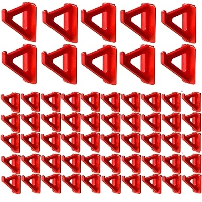 Afbeelding van botle 60 gereedschapsdragers, assortiment gereedschapswand, gereedschapshouder, wandrek, werkplaats, rood, gereedschap, schroefsleutel, schroevendraaier, tangen