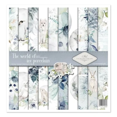 Afbeelding van ITD Collection scrapbooking pakket, papier, decoratief decoupage, kaarten maken, papierformaat 310 x 320 mm (SLS 020 HS code 48025890)
