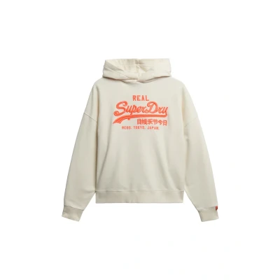 Afbeelding van Superdry Hoodie, Dames, Maat: 34, Weiß