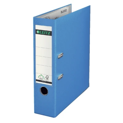 Afbeelding van Ordner Leitz 1010 180 80mm PP A4 lichtblauw