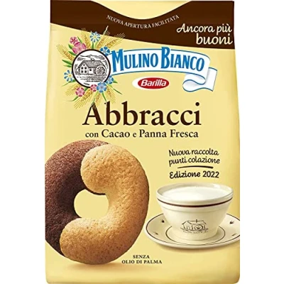 Afbeelding van 3x Mulino Bianco koekjes &#039;Abbracci&#039;, 700 g