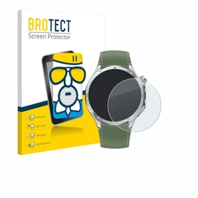 Afbeelding van BROTECT Schutzglas Schutzfolie Displayschutz Display Schutz Glas Folie matt, Smartwatch beschermfolie, Grijs