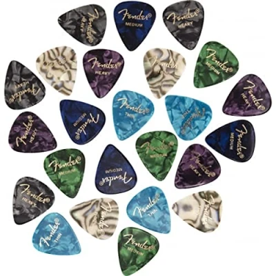 Afbeelding van Fender 351 Shape Premium Picks 24 Pack Multi Color