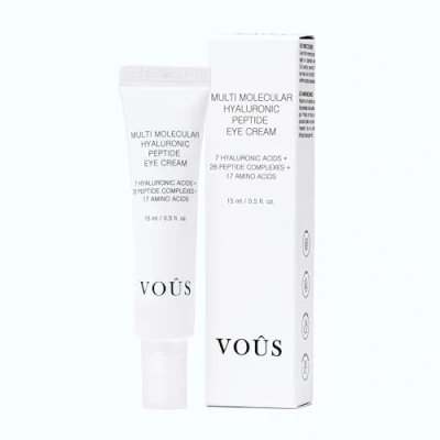 Afbeelding van Multi Molecular Hyaluronic Peptide Eye Cream 15 ml + 7 hyaluronzuren 26 peptiden 17 aminozuren