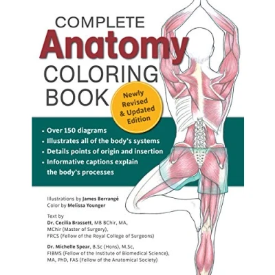 Afbeelding van Complete Anatomy Coloring Book, Newly Revised and Updated Edition