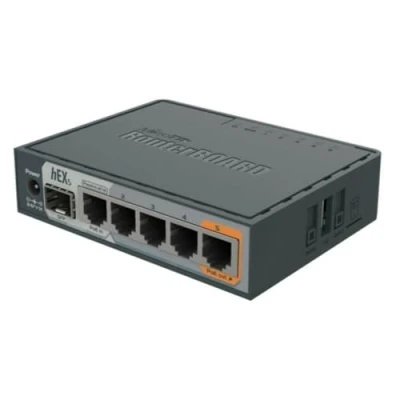 Afbeelding van Router Mikrotik RB760iGS 880 MHz RJ45 SFP Grijs