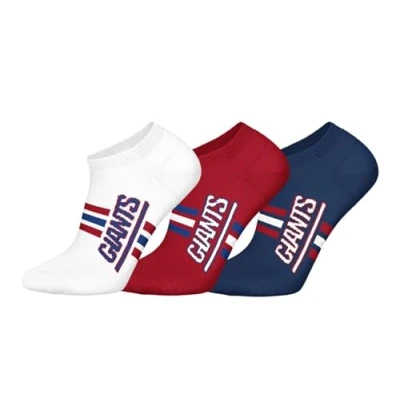 Afbeelding van NFL NY GIANTS 3pk Sneaker Socks Blauw/Wit/Rood Maat 39/42
