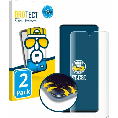 Afbeelding van BROTECT Screenprotector voor Samsung Galaxy S20 Plus Folie Beschermfolie transparant volledig dekking (2 Stuks)