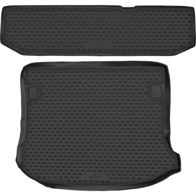 Afbeelding van Walser Kofferbakmat XTR geschikt voor Dacia Logan MCV (KS) 02/2007 Vandaag, 5 zitplaatsen (tweedelig)