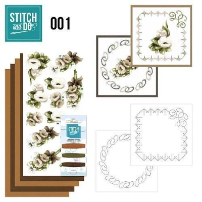 Afbeelding van Stitch and Do 1 Bloemen