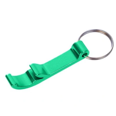 Afbeelding van Bier Sleutelhanger Bieropener Beer Opener Flesopener Keychain Groen