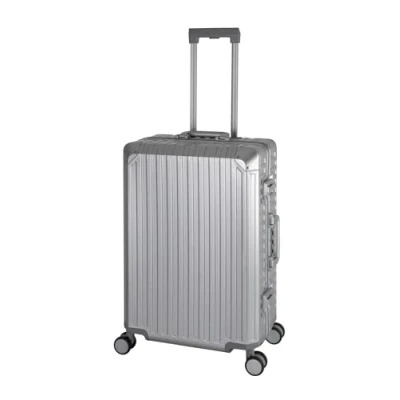 Afbeelding van Travelhouse Tokyo aluminium reiskoffer T6035 reistrolley, verschillende maten en kleuren, zilver, Mittlerer Koffer, Koffer