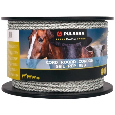 Afbeelding van Pulsara Schrikkoord (6 MM / 200 Meter Wit) Pro Plus
