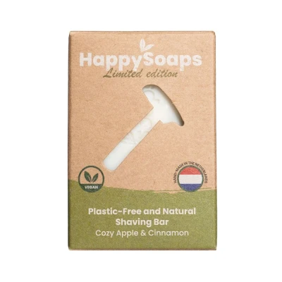 Afbeelding van HappySoaps Limited Edition Shaving Bar Apple &amp; Cinnamon Spice