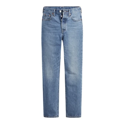 Afbeelding van Levi&#039;s 501® Crop Jeans Vrouwen, Medium Indigo Worn In, 25W / 26L