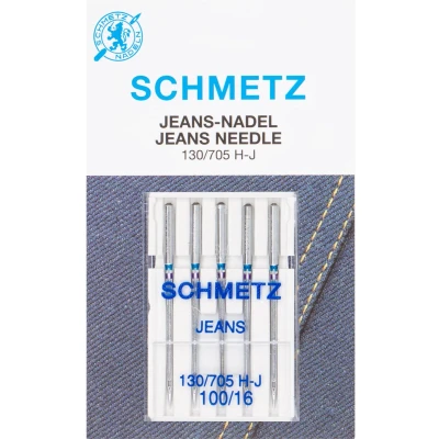 Afbeelding van Schmetz Jeans 5 Naalden 100 16 10st
