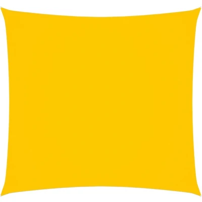Afbeelding van vidaXL Zonnescherm vierkant 4x4 m oxford stof geel