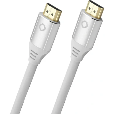 Afbeelding van Oehlbach HDMI gecertificeerd 2.1 [1x stekker 1x stekker] 1,5 meter wit