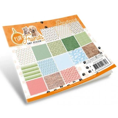 Afbeelding van Paperpack Amy Design Fur Friends
