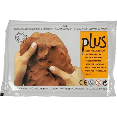 Afbeelding van Zelfhardende klei terracotta 1000 gram
