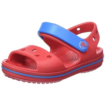 Afbeelding van Crocs uniseks kind Crocband Sandal Kids Sandalen, varsity red, 22/23 EU