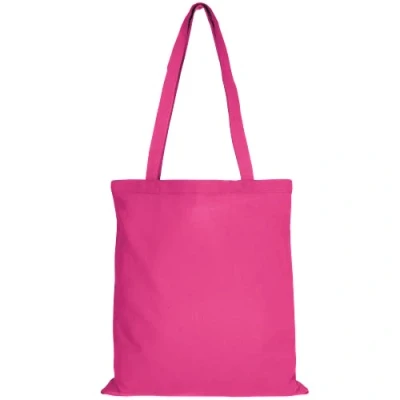 Afbeelding van TEXXILLA 10 delige set 25 delig 100 stuks katoenen tassen Oeko TEX gecertificeerd met twee lange handgrepen 38 x 42 cm jutezak boodschappentas onbedrukt kleur roze. Afmetingen