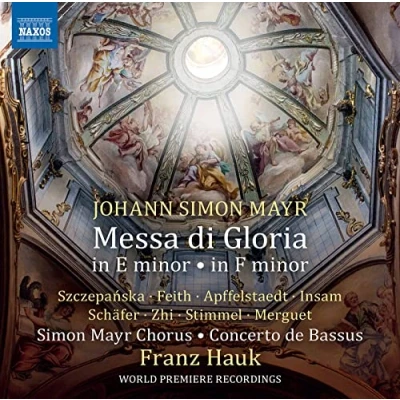 Afbeelding van Simon Mayr Chorus Concerto De Bassus Franz Hau Messa Di Gloria In E Minor F (CD)