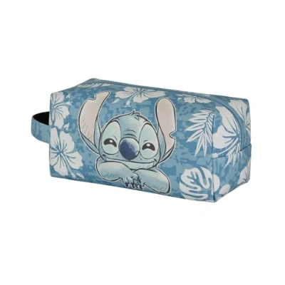 Afbeelding van Karactermania Disney Lilo En Stitch Aloha Plus Baksteen Reis Toilettas Blauw