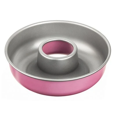 Afbeelding van Zenker 7471 creatieve studio kransvorm, ronde bakvorm, 280 mm x 80 mm, bakhoeveelheid: 1 stuk,zilver