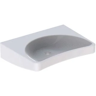 Afbeelding van Geberit 300 Comfort wastafel 64 x 49 cm zonder kraangat/overloop wit