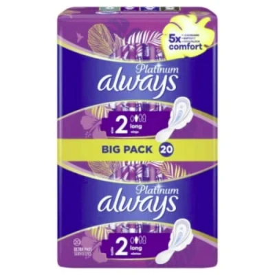 Afbeelding van Always Maandverband platinum long 40 stuks