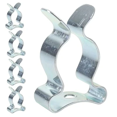 Afbeelding van Merriway® BH01980 (5 stuks) Gereedschapsopslag Terry Clip Spring Staal Helder Verzinkt, 32 43mm (1.1/4 1.11/16 inch) Pack van 5 Stuks