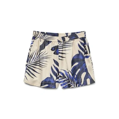 Afbeelding van VERO MODA straight regular waist casual short blauw