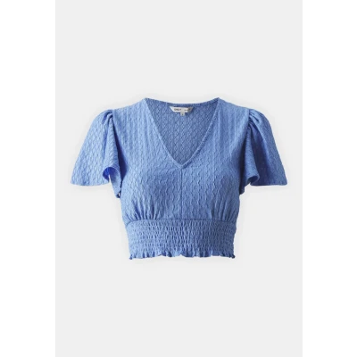 Afbeelding van ONLY Onlhannah Smock Tshirt basic, Dames, Maat: 3XL, Ultramarine
