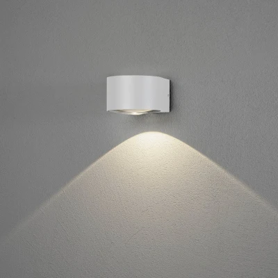 Afbeelding van Konstsmide Gela 7881 250 Buitenlamp (wand), Wandlamp Energielabel: F (A G) LED 6 W Wit