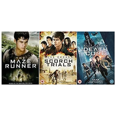 Afbeelding van The Maze Runner Trilogy Complete 1 3 DVD Collection / Scorch Trials Death Cure