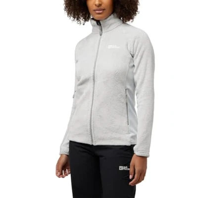 Afbeelding van Jack Wolfskin Rotwand Fz W Fleecejas voor dames, Grijs, XL