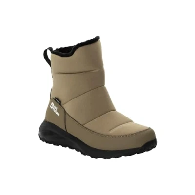 Afbeelding van Jack Wolfskin Dromoventure Texapore Snowboots, Dames, Maat: 40, Chestnut Imitatieleer/ textiel