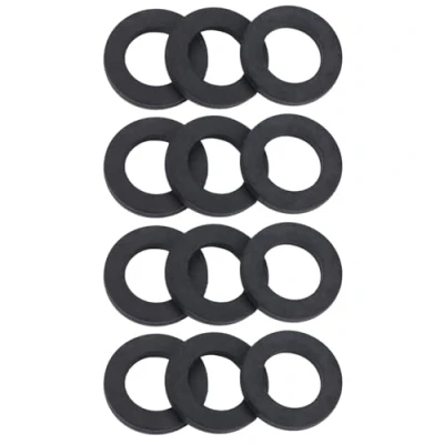 Afbeelding van 12 stks ring douchekraan rubber o waterleiding vervanging voor afdichtring pakkingen afdichting kraan (3/4 &quot;)