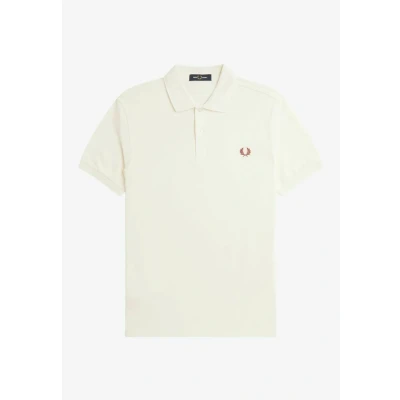 Afbeelding van Fred Perry Poloshirt, Heren, Maat: Large, Ecru