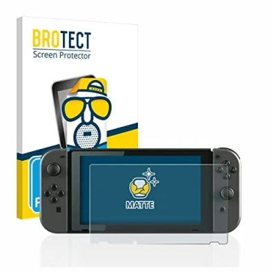 Afbeelding van BROTECT (2 Stuks) Antireflecterende Beschermfolie voor Nintendo Switch Anti Glare Screen Protector, Mat, Ontspiegelend