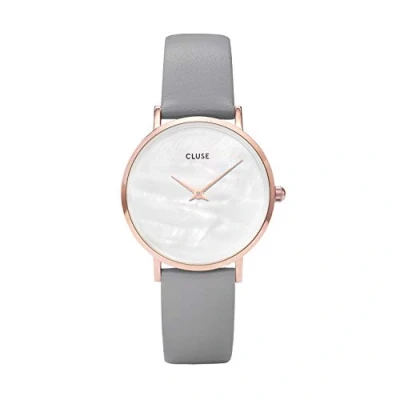 Afbeelding van Cluse CL30049 Horloge Minuit La Perle Stone Grey 33 mm