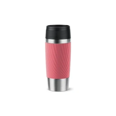 Afbeelding van Tefal Travel Mug Classic Twist Thermosfles 0.36L Koraalrood