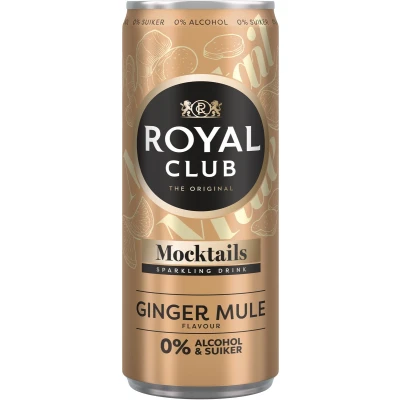 Afbeelding van Royal Club Mocktails Ginger Mule 0% Blik 25 Cl